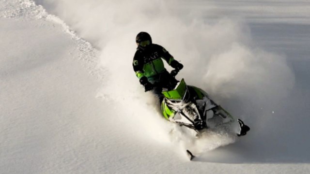 Girl's awe-striking snowmobiling adventure in Norway proves that 'riding is life'