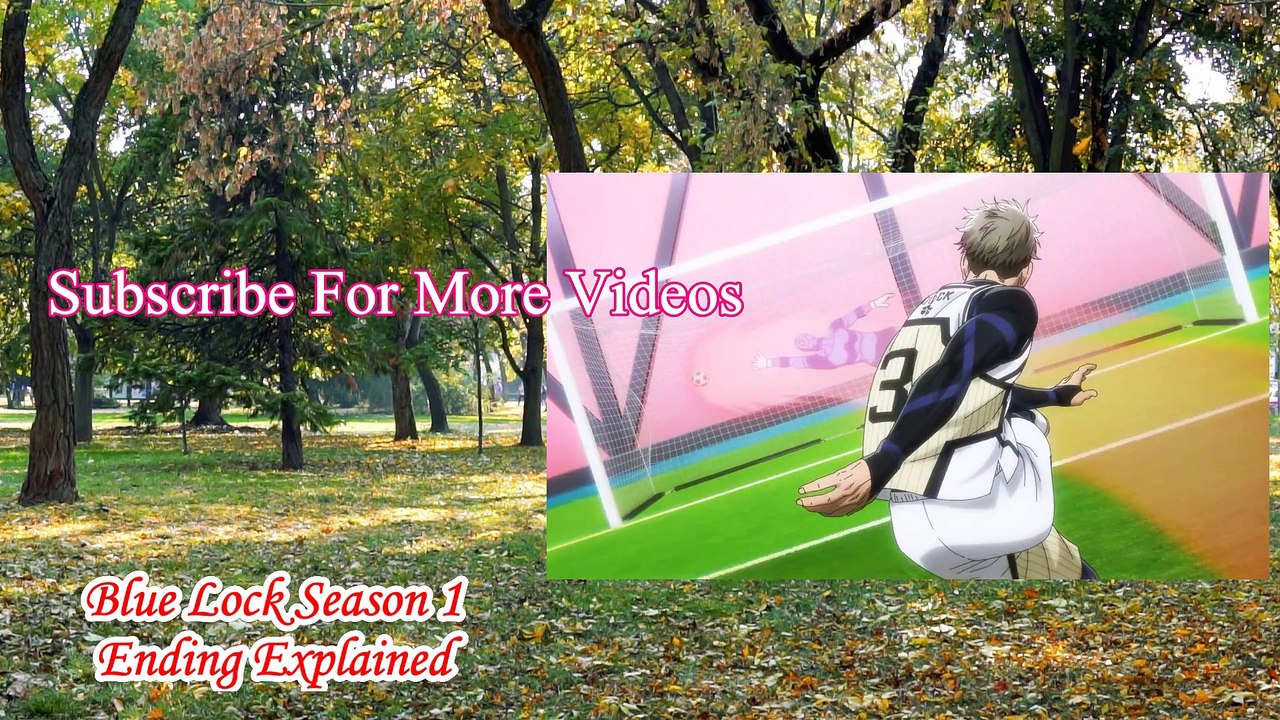 Blue Lock Season 1 Ending Explained | Blue Lock Season 1 Finale | Blue Lock Episode 24