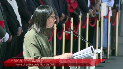 Mercedes González toma posesión como nueva directora de la Guardia Civil y defiende a Gámez