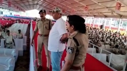 video story- सभा स्थल का कमिश्नर व एडीजीपी ने किया निरीक्षण