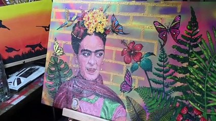 Chorley artist's tribute to Paul O'Grady