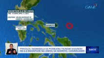 PHIVOLCS, nagbabala sa posibleng tsunami kasunod ng 6.6 magnitude na lindol sa Gigmoto, Catanduanes | Saksi