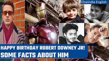 Robert Downey Jr, famously known as 'Iron-Man' turns 58, let’s know more about him | Oneindia News