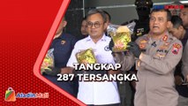 Gelar Operasi Bersinar Candi 2023, Polda Jateng Amankan 5 Kg Sabu dan 287 Tersangka