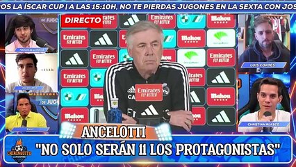 Carlo Ancelotti resopla tras una pregunta sobre Negreira y el Barça / REDES