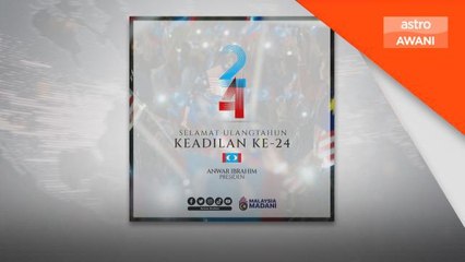 Sempena ulangtahun PKR ke-24, Anwar ingatkan ahli tentang amanah yang dipikul