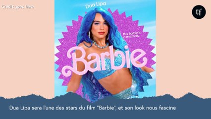 Dua Lipa sera l'une des stars du film "Barbie", et son look nous fascine
