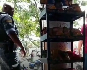 Guarda Municipal é flagrado dando tapa na cara de mulher; veja vídeo