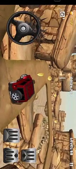 Mountain climb 4*4  level 68 : play and enjoy