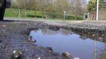 Chattenden residents' fury over pot-holes and waterlogged road