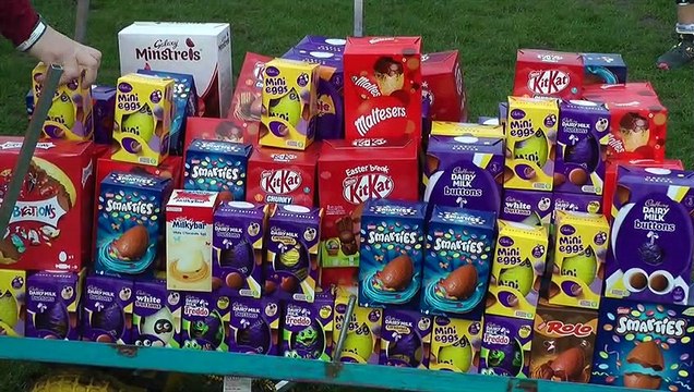 Medway Park runners collecting easter eggs for disadvantaged families