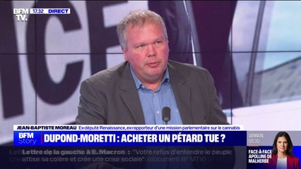 Jean-Baptiste Moreau, ex-rapporteur d'une mission parlementaire sur le cannabis: "On est dans une hypocrisie gigantesque"