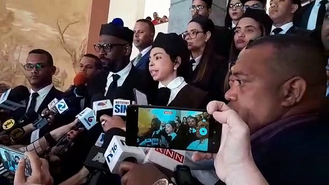 Declaraciones de Yeni Berenice tras jueza dictara medida de coerción a implicados en operación Calamar