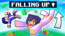 Minecraft but FALLING is FLIPPED!