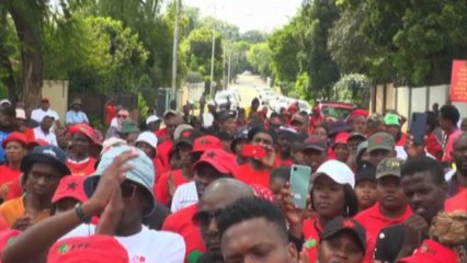 Manifestazione a Pretoria contro la legge anti-gay in Uganda