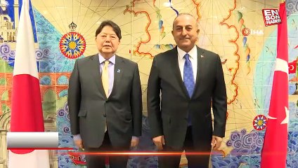 Dışişleri Bakanı Çavuşoğlu, Japon mevkidaşı Hayashi ile görüştü