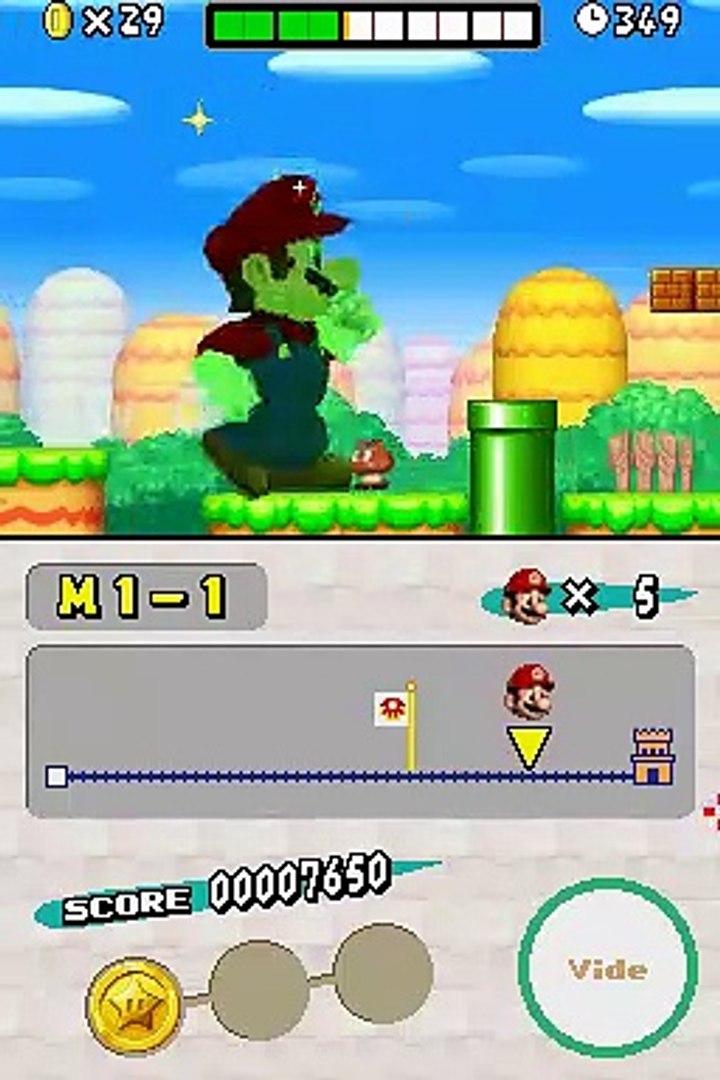 New Super Mario Bros. online multiplayer - nds - Vidéo Dailymotion