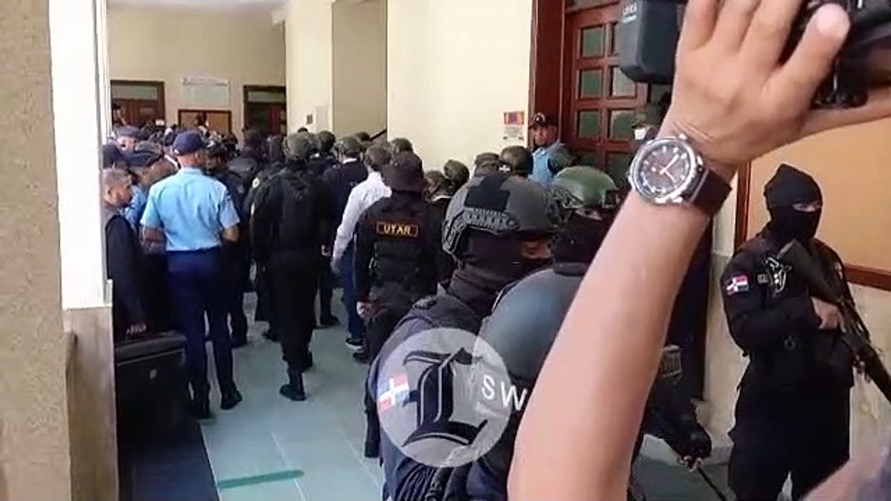 TRASLADO DE IMPUTADOS EN OPERACIÓN CALAMAR TRAS...