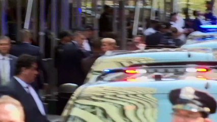 ترامب يصل إلى محكمة مانهاتن لمواجهة اتهام جنائي تاريخي