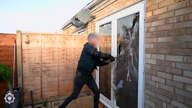 Police seize drugs and weapons during Northamptonshire raids