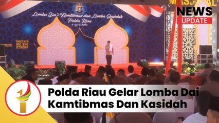 Diikuti 12 Polres Jajaran, Polda Riau Gelar Lomba Dai Kamtibmas Dan Kasidah