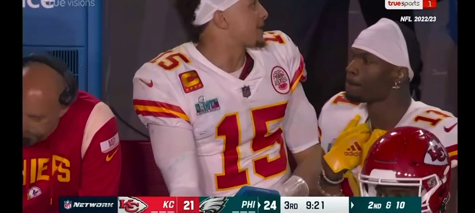 2/2.ซุปเปอร์โบวล์ 57.2022-23 .ฟิลาเดลเฟียอีเกิล VS ซานฟรานซิสโกโฟร์ตี้ไนน์เนอร์ส.@สเตทฟาร์ม แอริโซน่า  ครึ่งหลัง.จบ