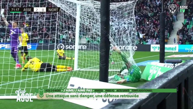 À la UNE : les Verts dominent Niort grâce à Wadji / Le J'aime-J'aime pas d'Alain Blachon / Krasso en manque d'efficacité / Et puis on vous présente le groupe Actu Sainté ce mardi soir.