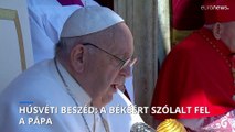 Ukrajna és a Közel-Kelet békéjéért is felszólalt a pápa