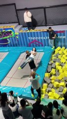 Watch This_Teen_Jump_Around_AFun_Park_Trampoline_For_The_First Time Rells 1) 2023