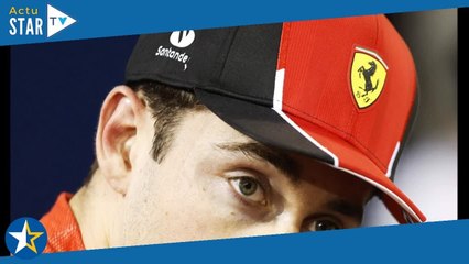 Charles Leclerc : Images impressionnantes de sa course-poursuite avec les voleurs de sa montre hors