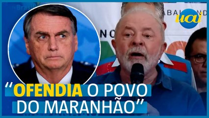 Lula no Maranhão: ‘Bolsonaro ao invés de ajudar, ofendia'