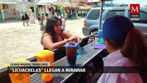 Las 'Licuachelas' son todo un éxito en Ciudad Madero, Tamaulipas