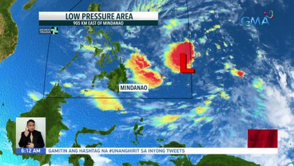 Trough o extension ng LPA, magpapaulan na sa ilang bahagi ng bansa; LPA, maaaring lumapit pa sa bansa sa mga susunod na araw at maging isang bagyo - Weather update today as of 6:12 a.m. (April 10, 2023) | UB