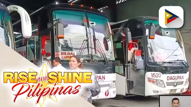 Mga pasahero, dagsa na sa iba't ibang terminal sa Baguio