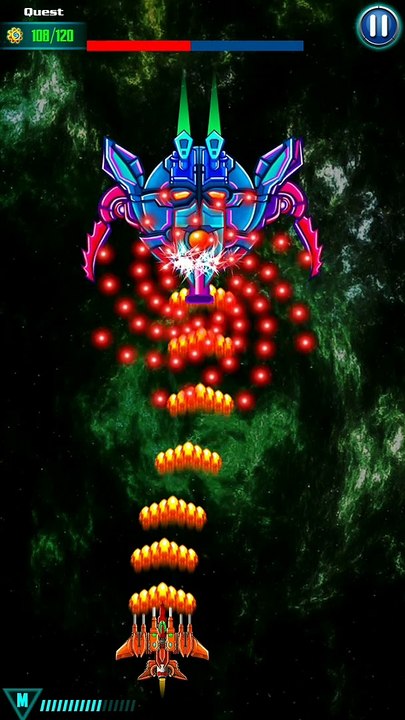 galaxy attack Alien shooter level 48