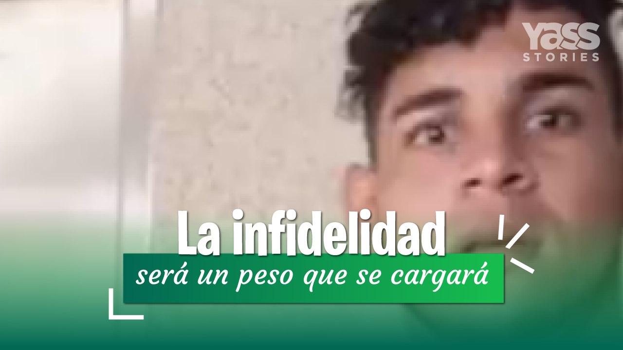 La infidelidad siempre será un peso que se cargará encima