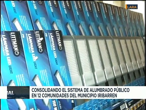 Lara | Alcaldía del Municipio Iribarren entrego 811 luminarias led a 12 comunidades de la entidad