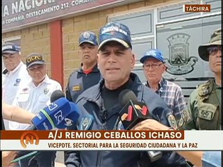 Realizan detención y expulsión de cinco colombianos de alta peligrosidad en el edo. Táchira