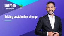 Notepad with Ibrahim Sani: Driving sustainable change