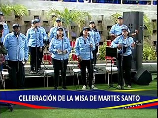 Jefe de Estado asiste a la celebración de la Misa de Martes Santo, a propósito de Semana Santa 2023