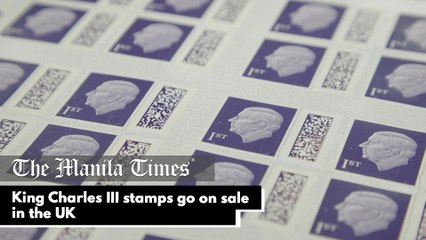 King Charles III stamps go on sale in the UK