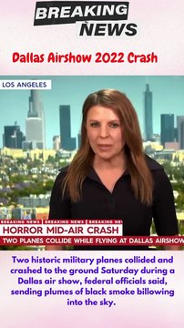 Horrible Air Crash 2 Planes crash at Dallas
