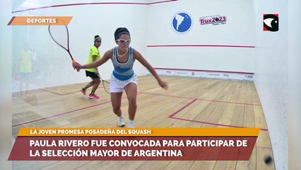 Paula Rivero fue convocada para participar de la selección mayor de Argentina
