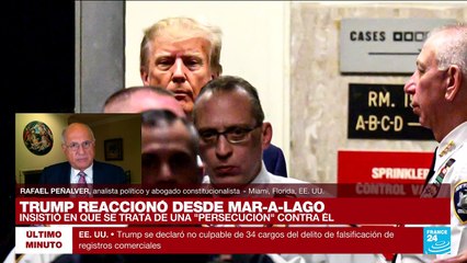 Rafael Peñalver: "Trump no quiere enfrentar la realidad de lo que ocurrió hoy"