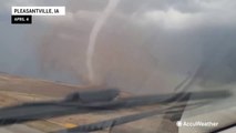 ‘Oh my God, it's violent!': Tornado captured on camera in Iowa