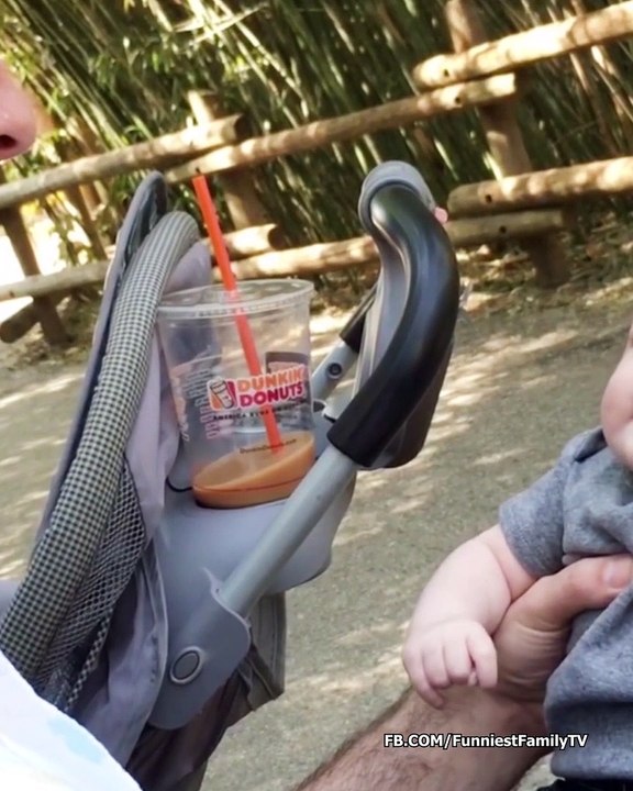 Cutest Baby Talking To Daddy