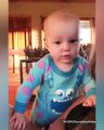 Funny Baby Saying The First Word To The World - Funny Cute Baby Videos
