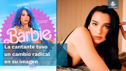 Así lucirá Dua Lipa como una sirena en la nueva película de Barbie