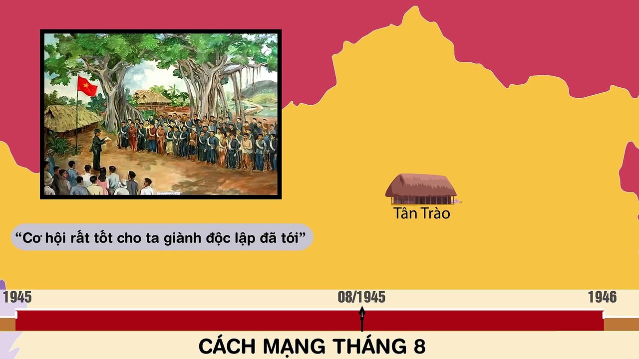 Cách mạng tháng 8 - Tóm tắt nhanh lịch sử Việt Nam - EZ Sử