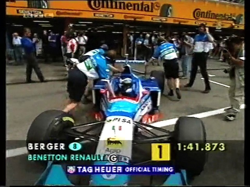 Formula-1 1997 - R10 German Grand Prix Qualifying